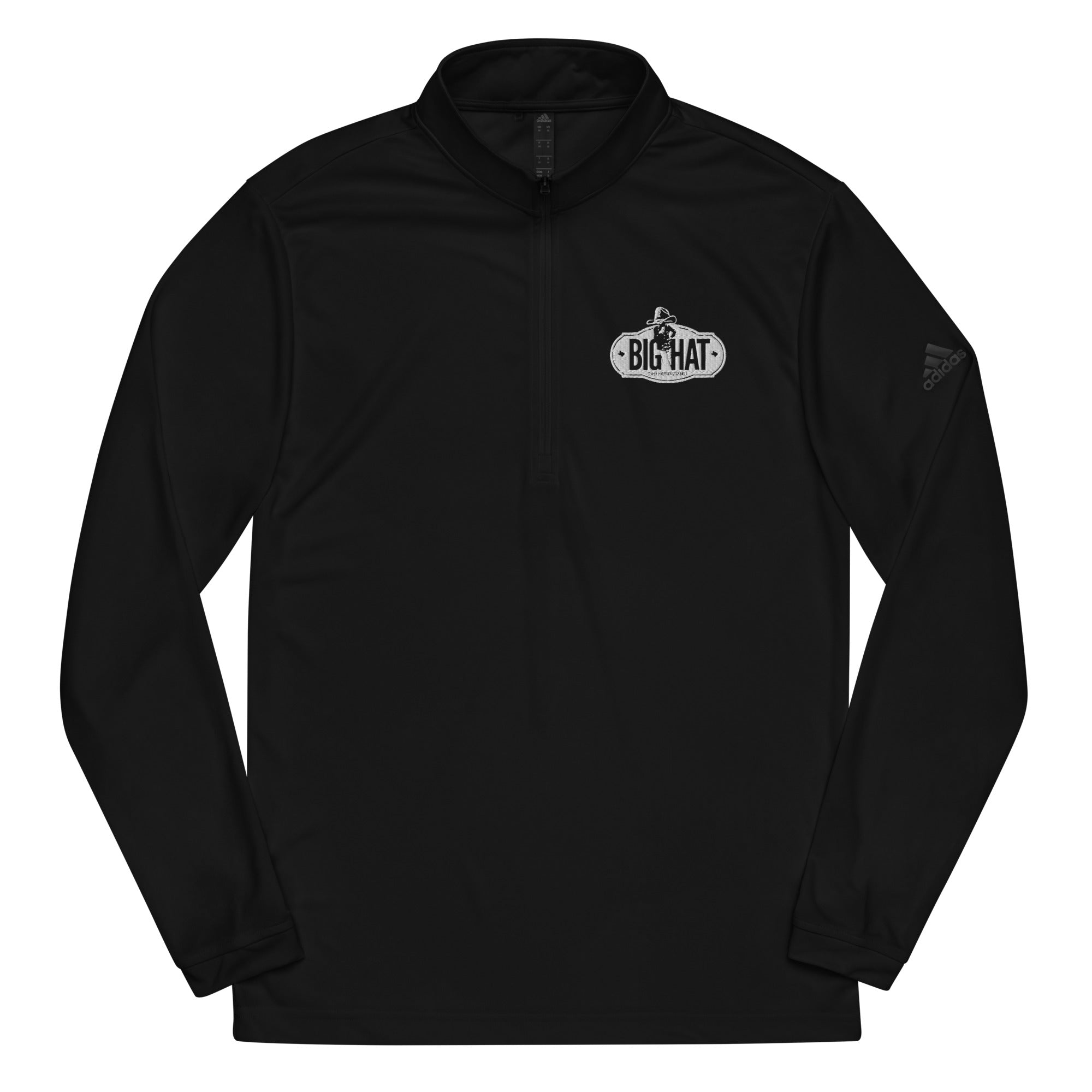 Big Hat quarter-zip – Big Hat Spirits