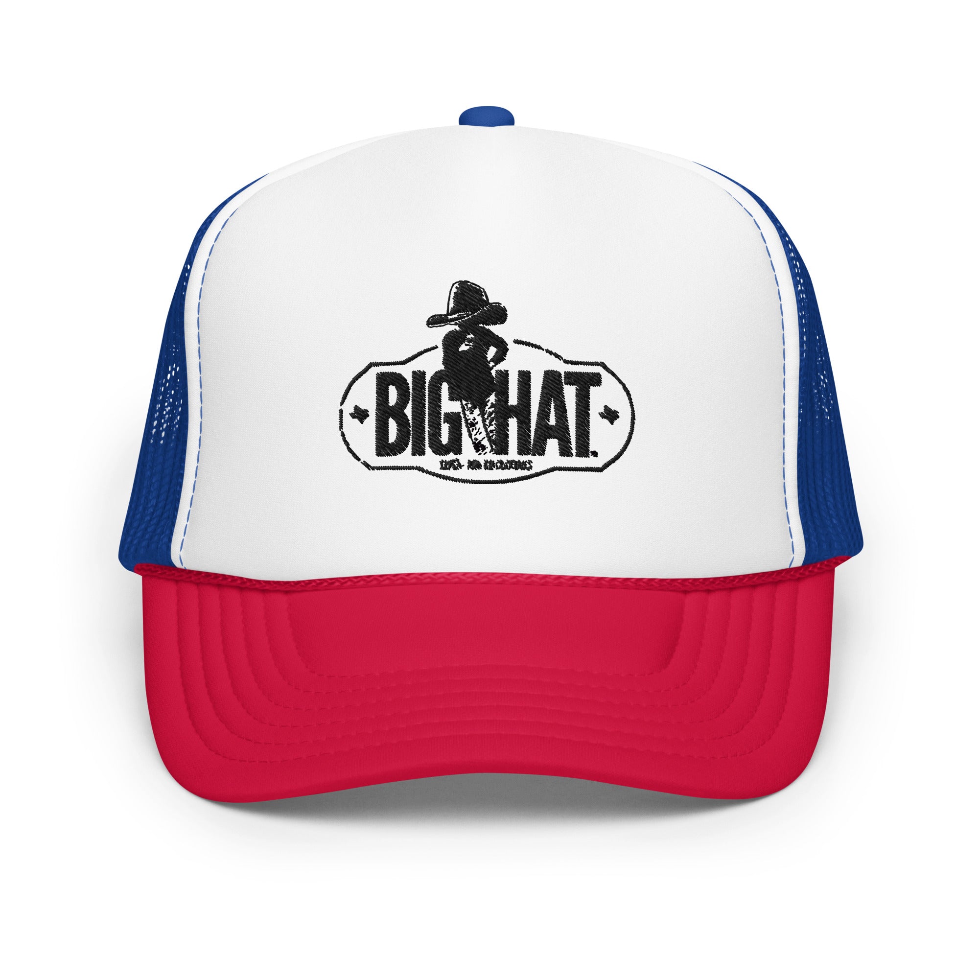 Big Hat Badge Foam Trucker – Big Hat Spirits - Main Image