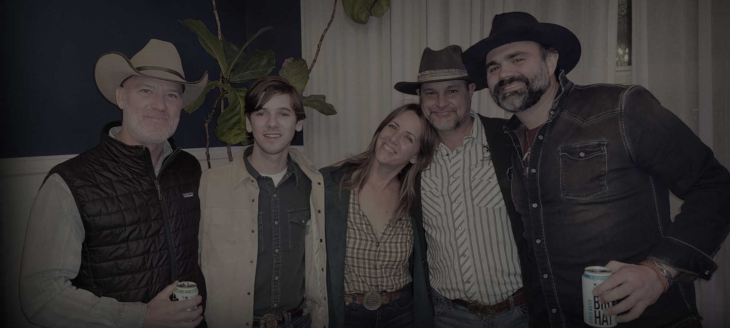 2022 Texas Heritage Songwriters Hall of Fame Awards Show. William Beckmann, Jamie Lin Wilson, Troy Geyer, Django Walker at the Hotel Ella in Austin, Texas