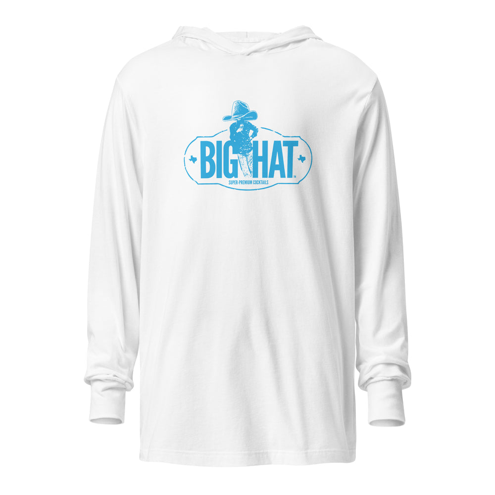 
                  
                    Big Hat White Hooded Long Sleeve T
                  
                