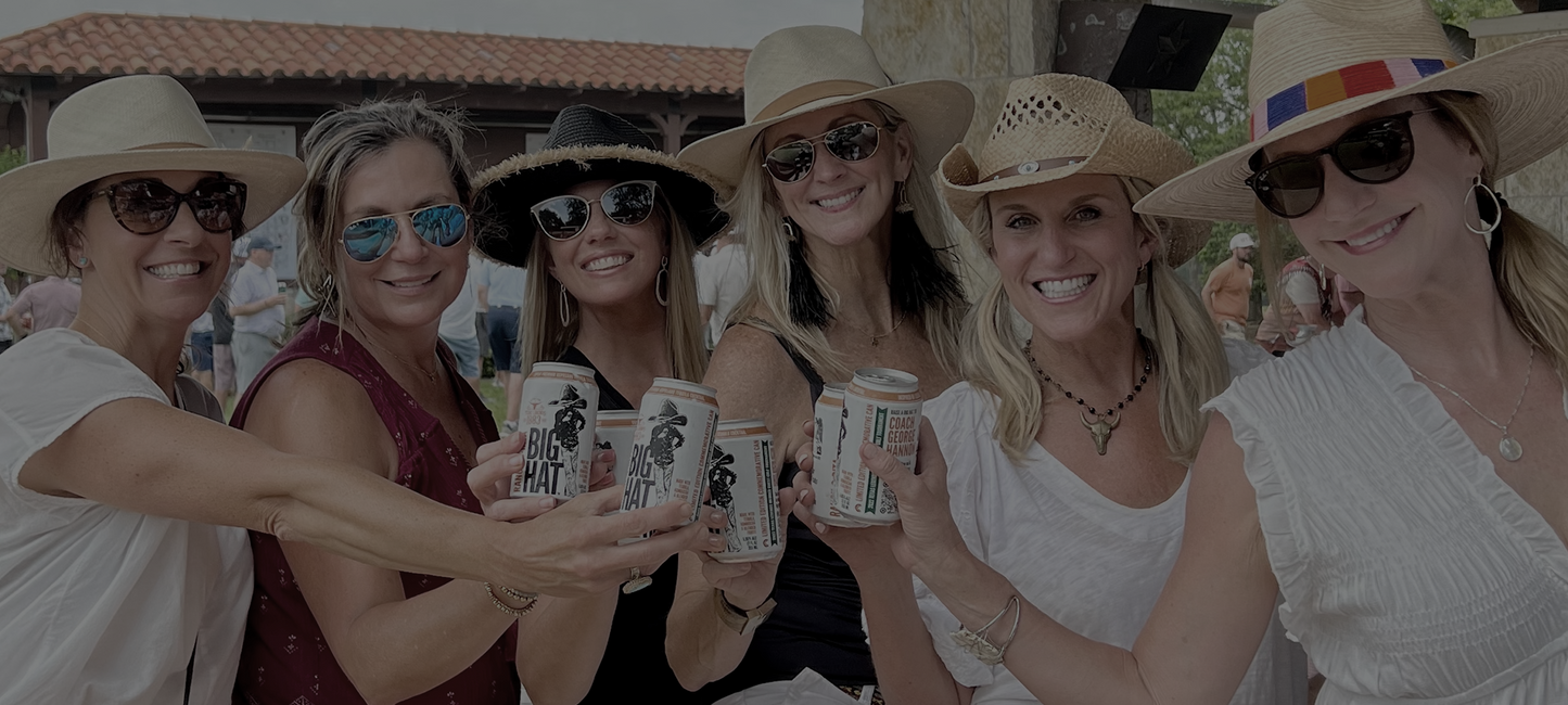 Big Hat Super Premium Cocktails. Inspired by Legends. Big Hat